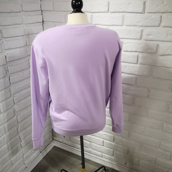 2 / $30.00 - Fila Ladies Size Small Light Purple Round Neck Loose Fit Sweat Top - Picture 2 of 9